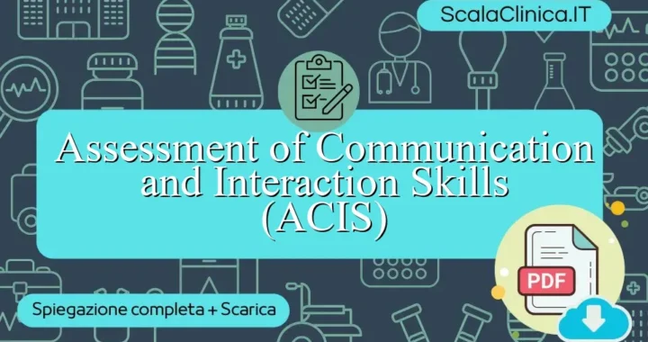 Assessment of Communication and Interaction Skills (ACIS) in italiano