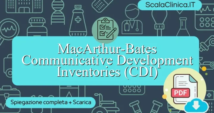 MacArthur-Bates Communicative Development Inventories (CDI) in italiano