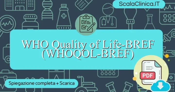 WHO Quality of Life-BREF (WHOQOL-BREF) in italiano